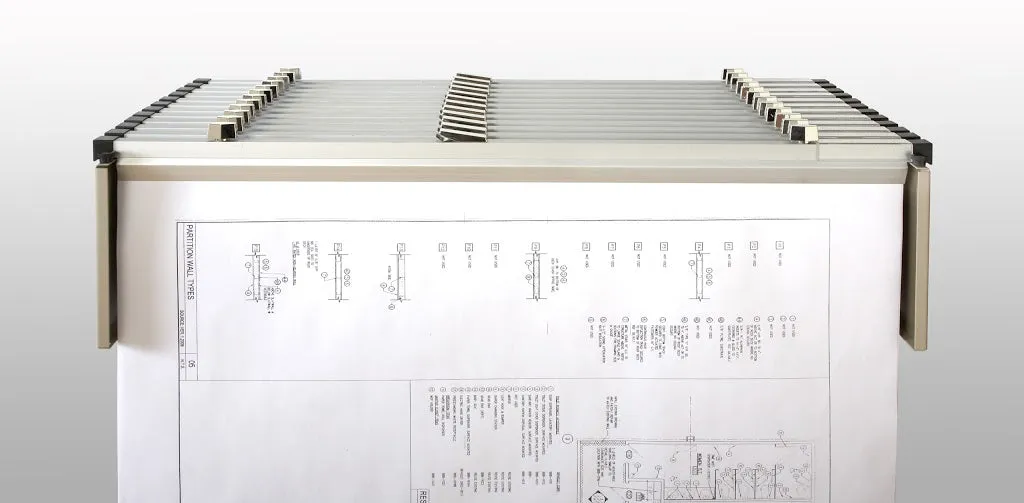 616 Drop Lift Wall Rack for Blueprints