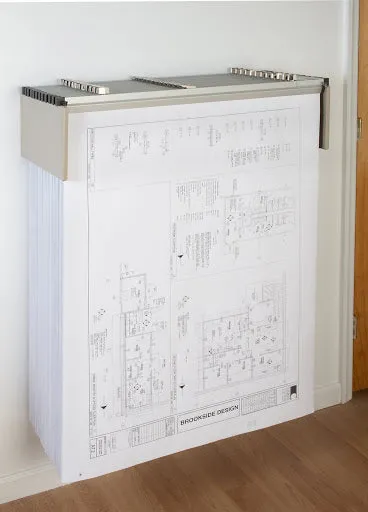 616 Drop Lift Wall Rack for Blueprints