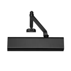 Accentra (Yale) 2701-BSP Surface Door Closer Tri Mounted, Black Suede Powder Coat