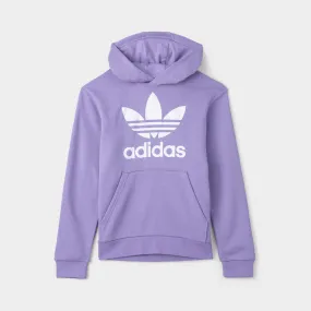 adidas Originals Juniors’ Trefoil Pullover Hoodie / Magic Lilac