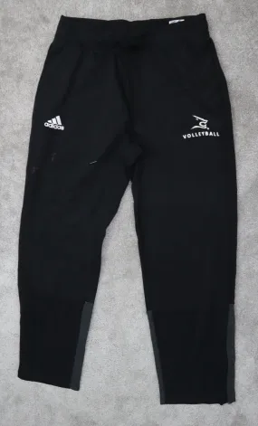 Adidas Volley Ball Pants Youth Boys Large Black Athletics Sportswear Logo Pants