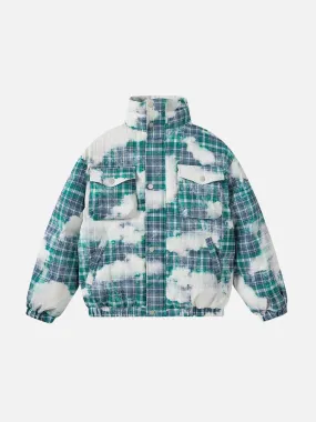 Aelfric Eden Cloud Plaid Graphic Coat