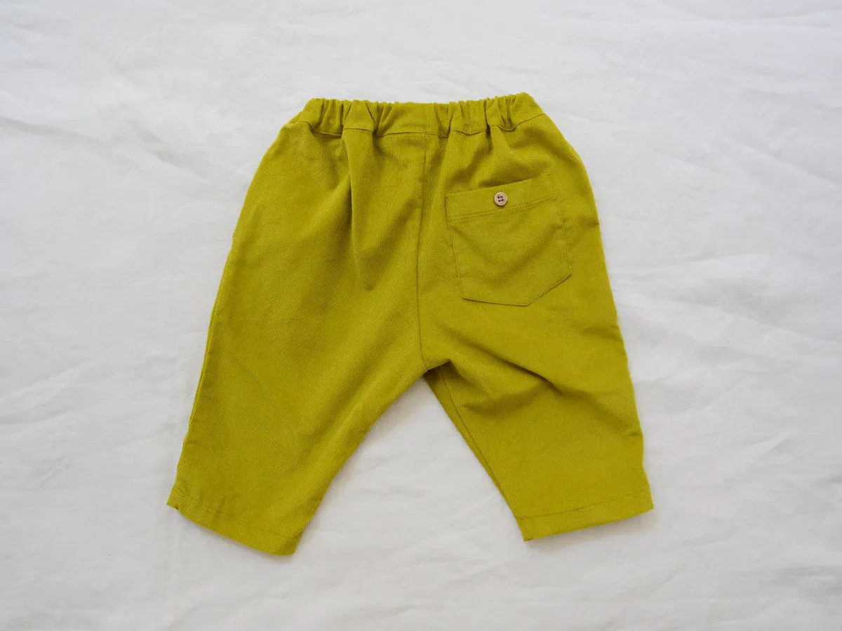 Alaia Corduroy Pants, Kiwi