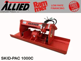 ALLIED SKID-PAC plate compactor for skid steer loader