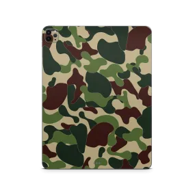 Apple iPad Skin Ape Camo Green