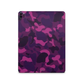 Apple iPad Skin Ape Camo Purple