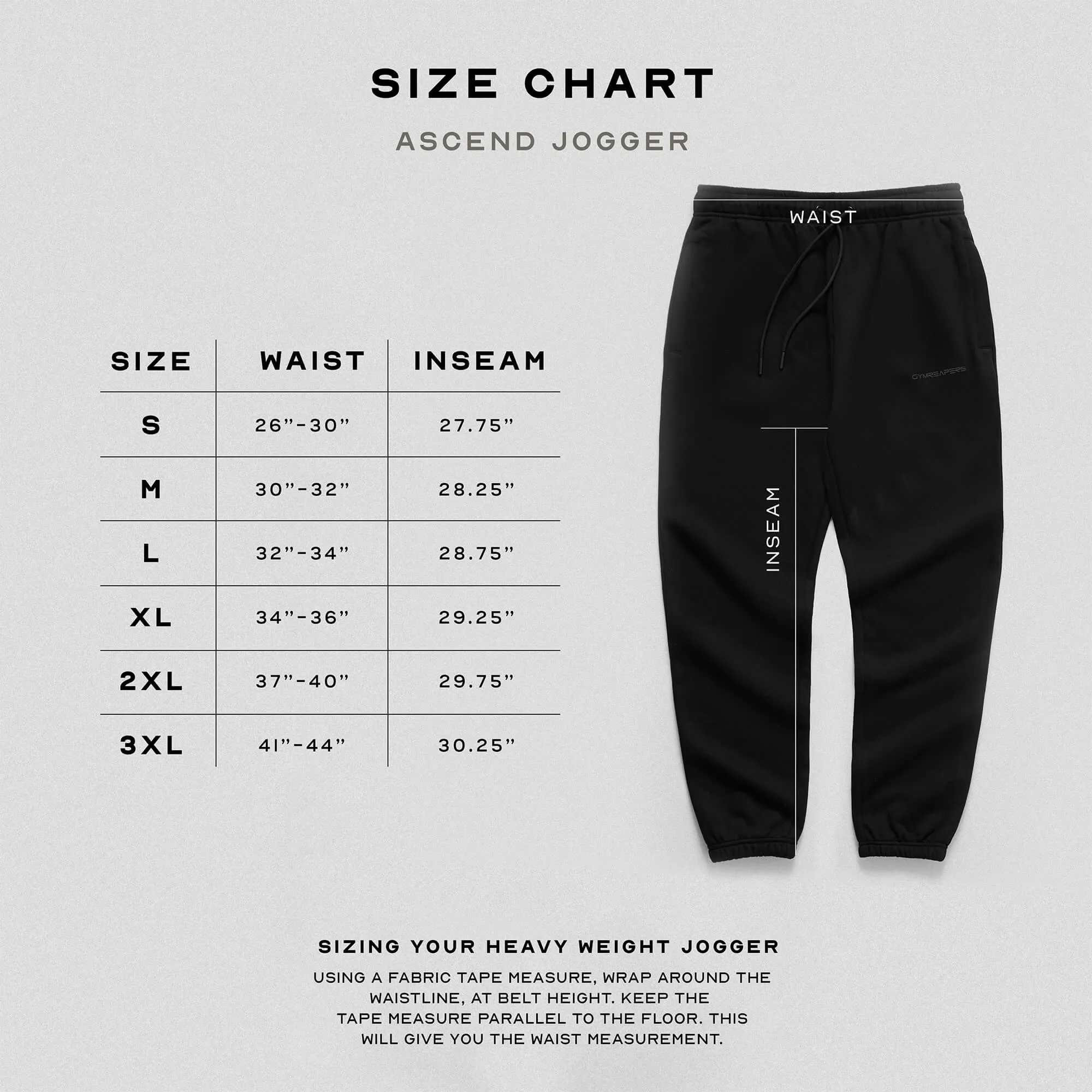 Ascend Joggers - Black