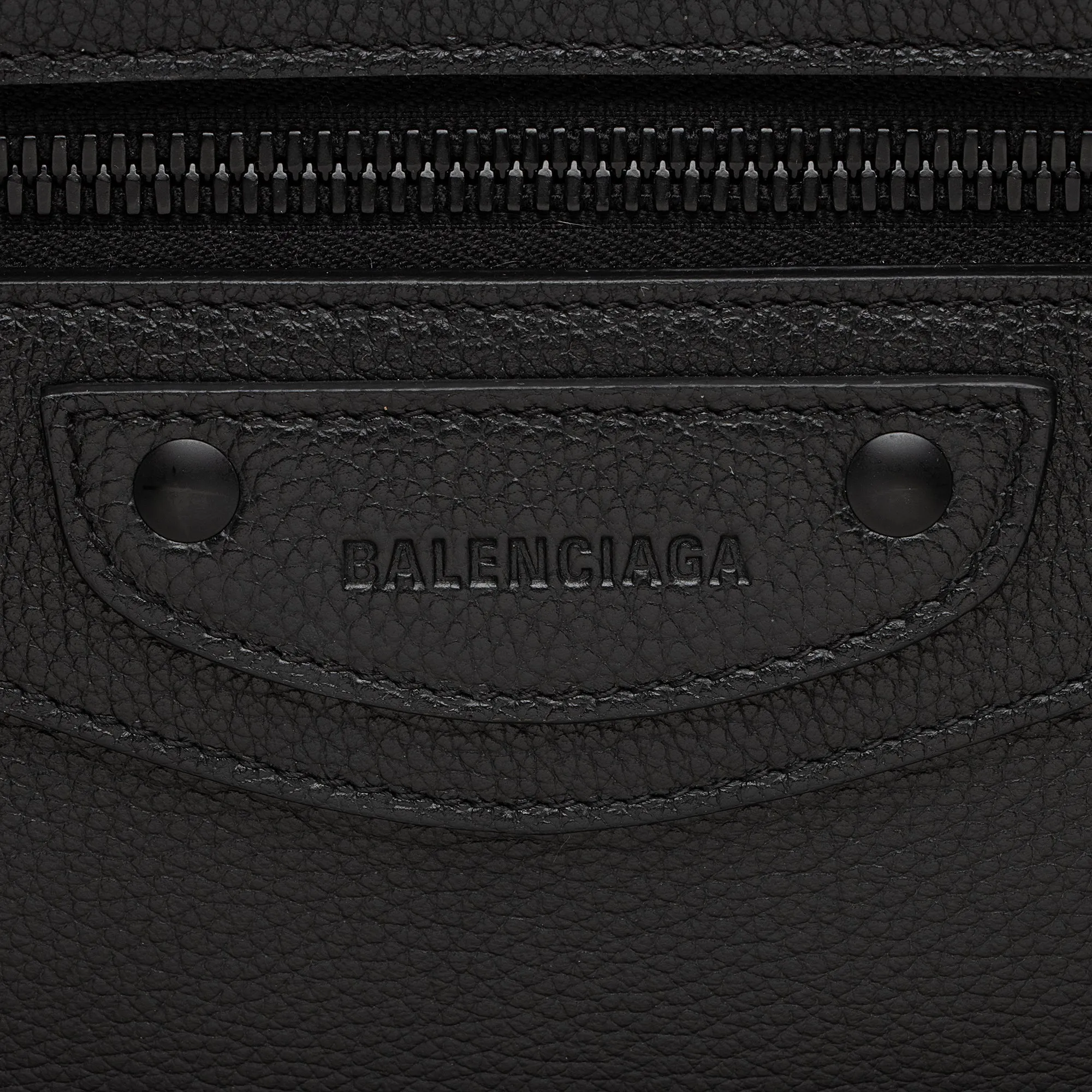 Balenciaga Grained Calfskin Neo Classic City Duffle Bag (SHF-23092)