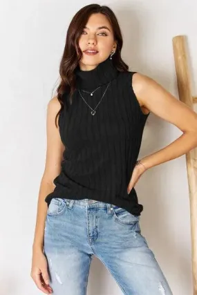 Basic Bae Ribbed Turtleneck Tank