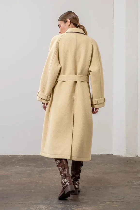 Belted Duster Overcoat