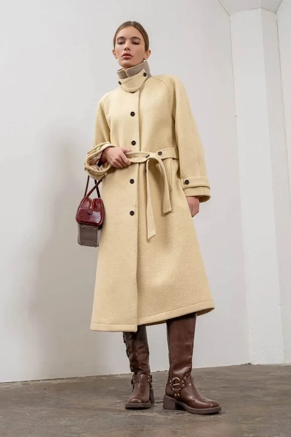 Belted Duster Overcoat