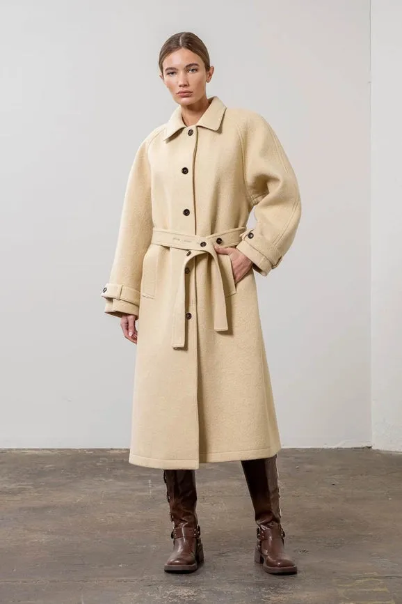 Belted Duster Overcoat