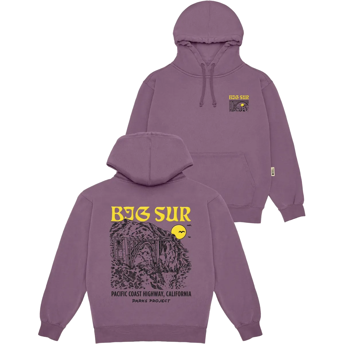 Big Sur Puff Print Bridges Hoodie