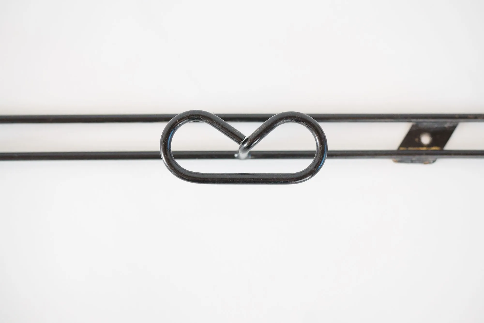 Black Metal Coat Rack