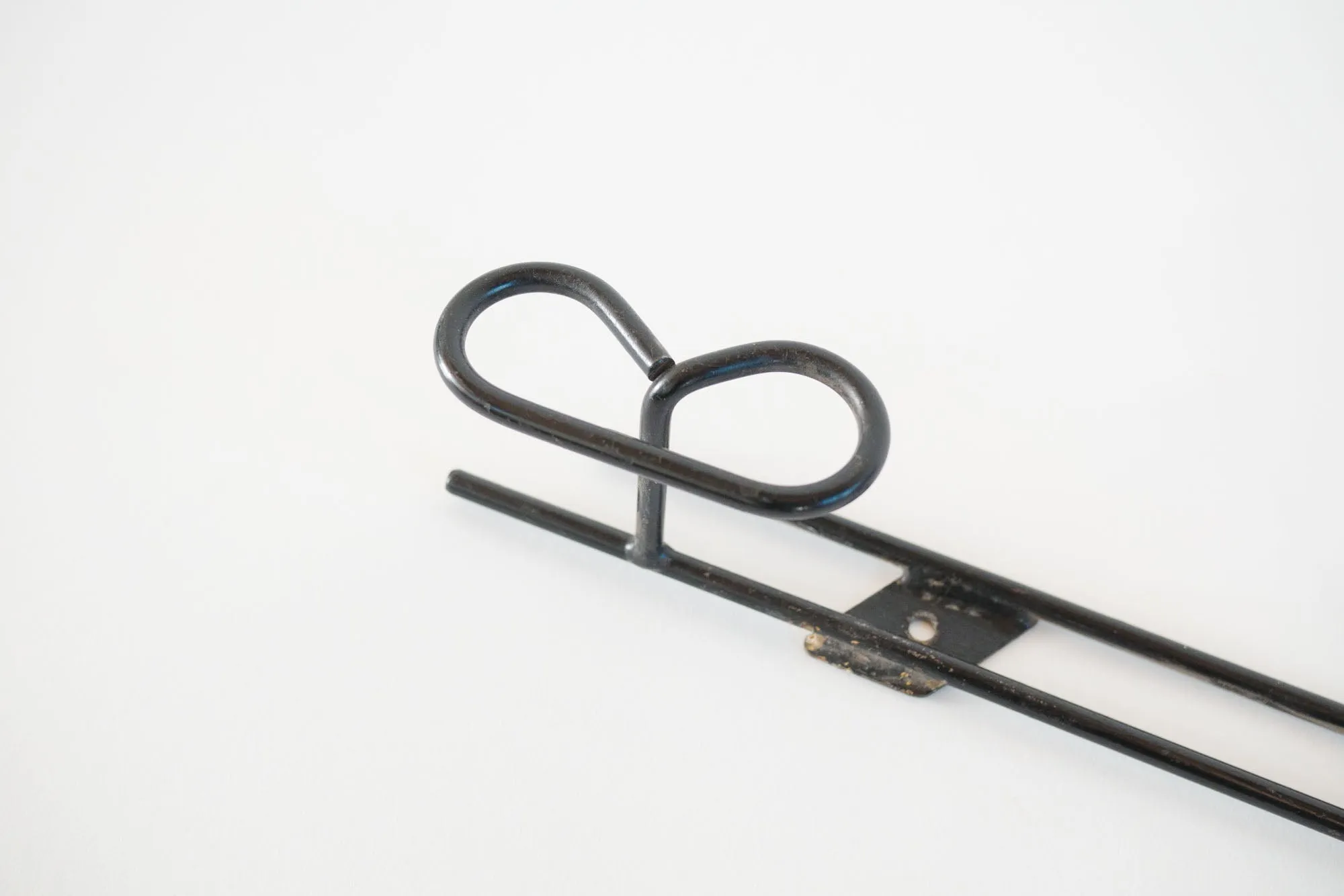 Black Metal Coat Rack