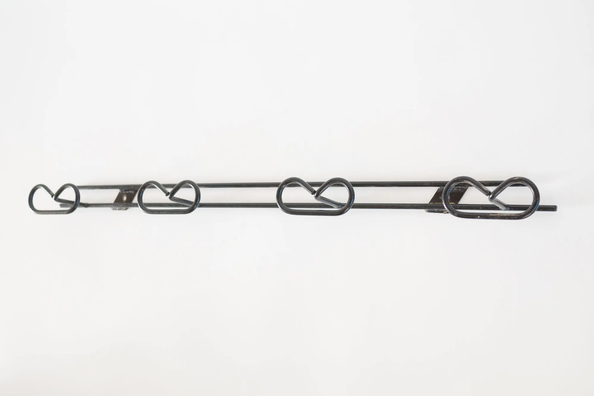 Black Metal Coat Rack