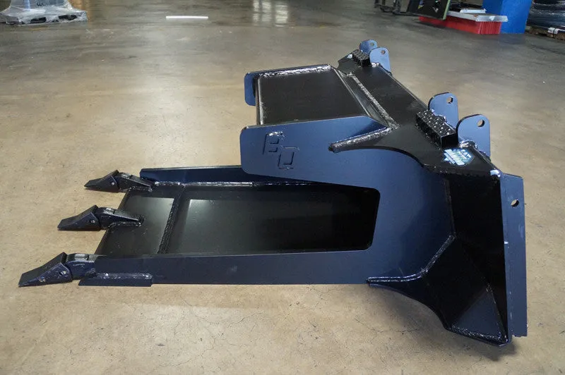 BLUE DIAMOND slab bucket for skid steer loaders