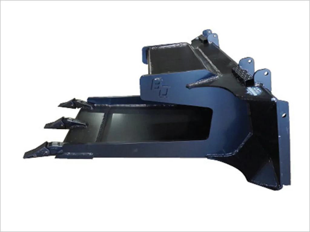 BLUE DIAMOND slab bucket for skid steer loaders