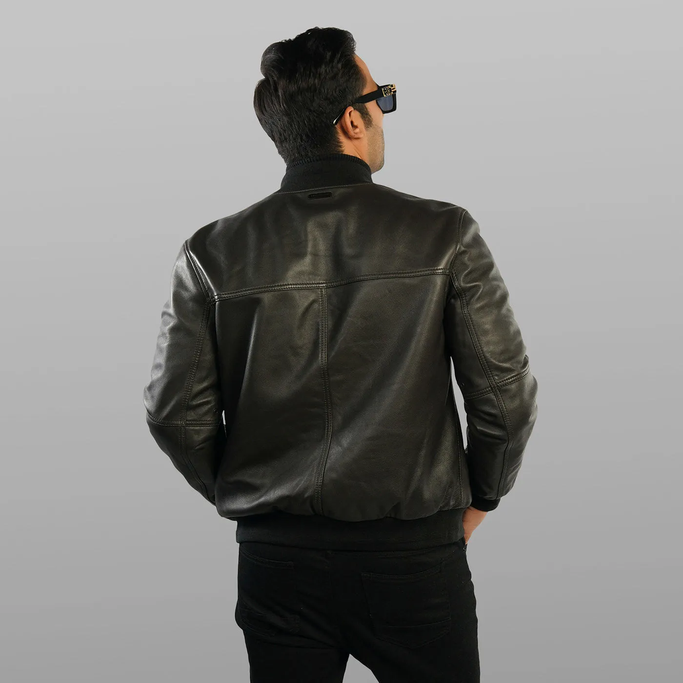 Bomber Leather Jacket - Limited Edition