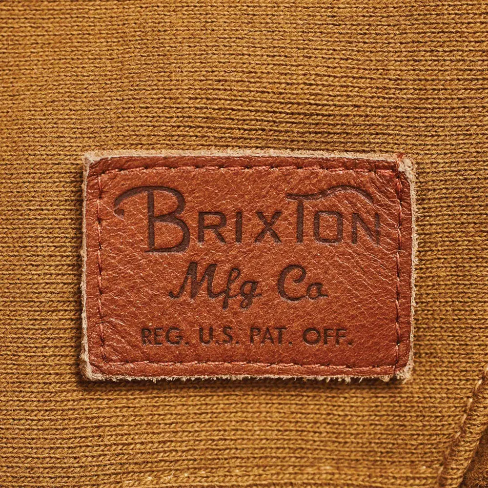 Brixton Longman Intl Pullover Hoodie Washed Copper