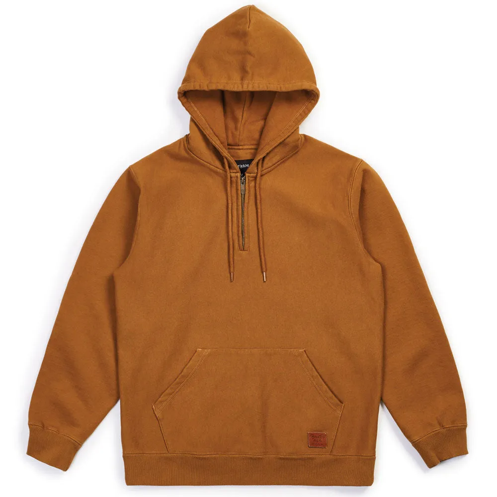 Brixton Longman Intl Pullover Hoodie Washed Copper