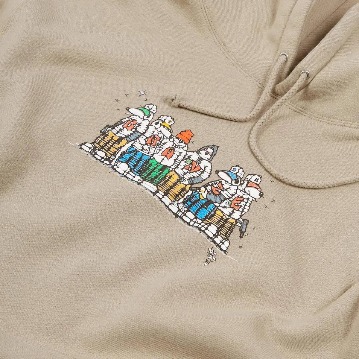 Bronze 56k Dog Gang Hoodie - Cement