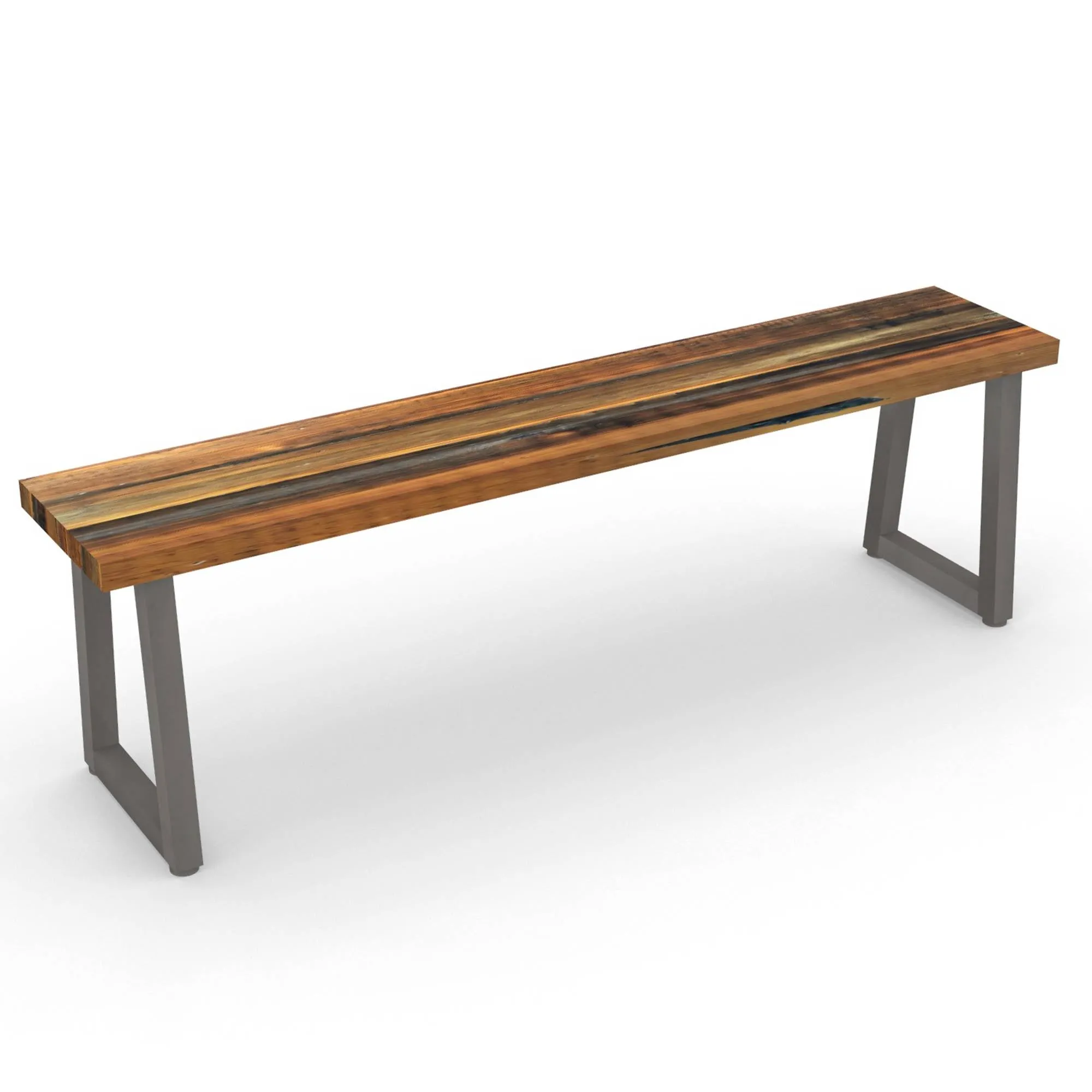 Brooklyn Modern Rustic Reclaimed Wood Bench