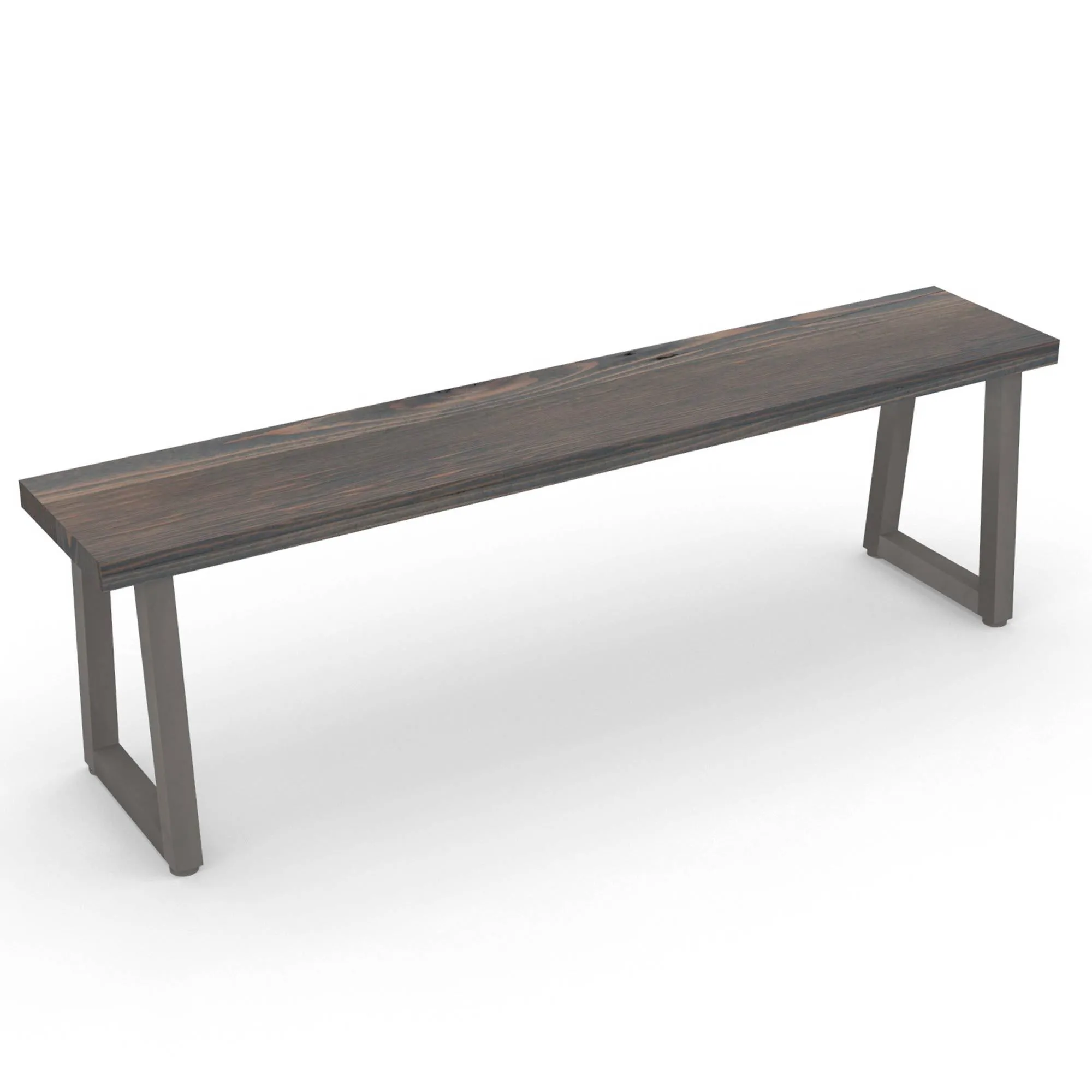 Brooklyn Modern Rustic Reclaimed Wood Bench