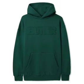 Butter Goods - Fabric Applique Hoodie Forest