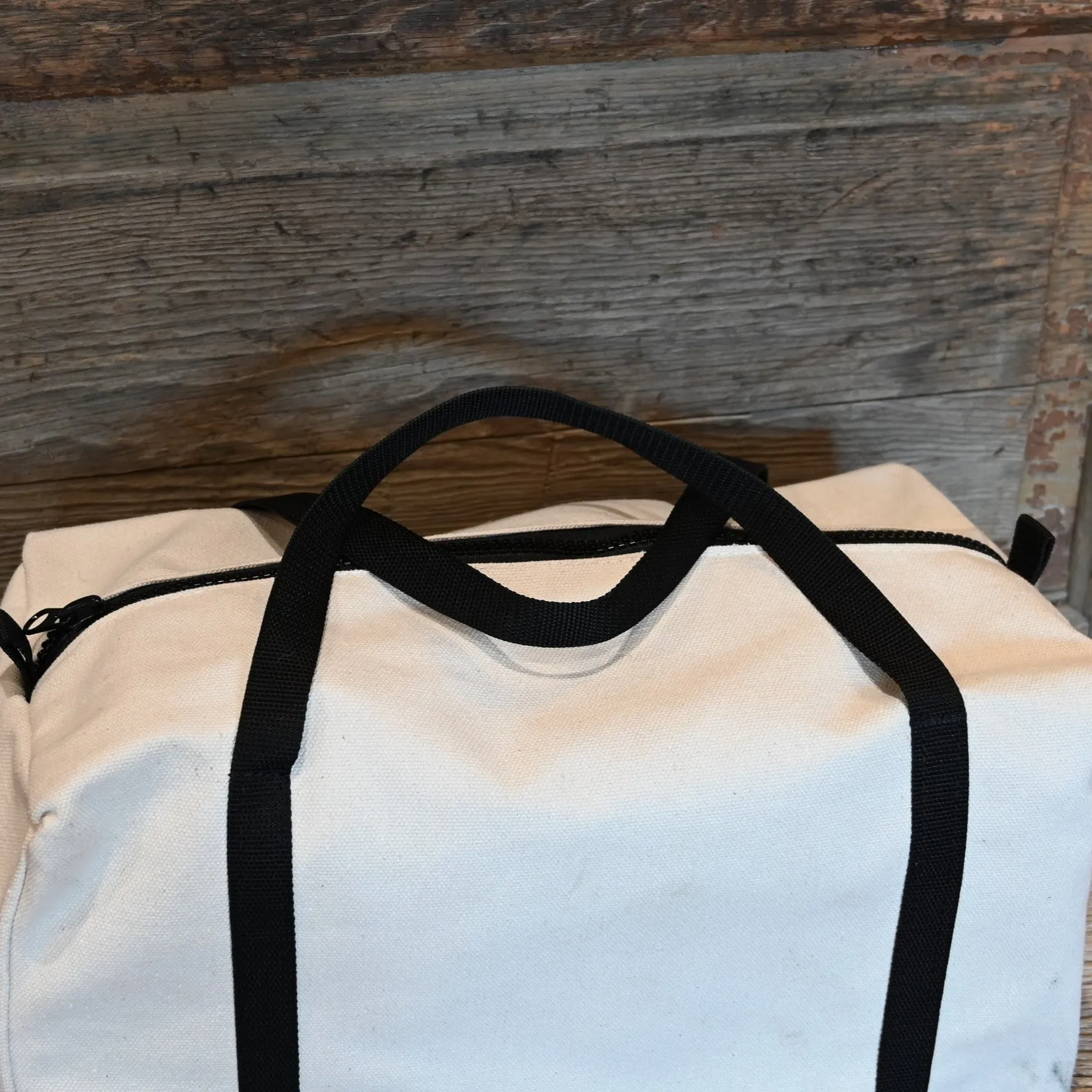 Canvas Duffle Bag - S KNT