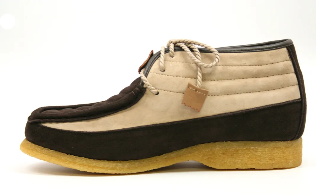 Castle Suede Lace-Up Shoe with Crepe Sole - Quality Craftsmanship, Style, and Comfort