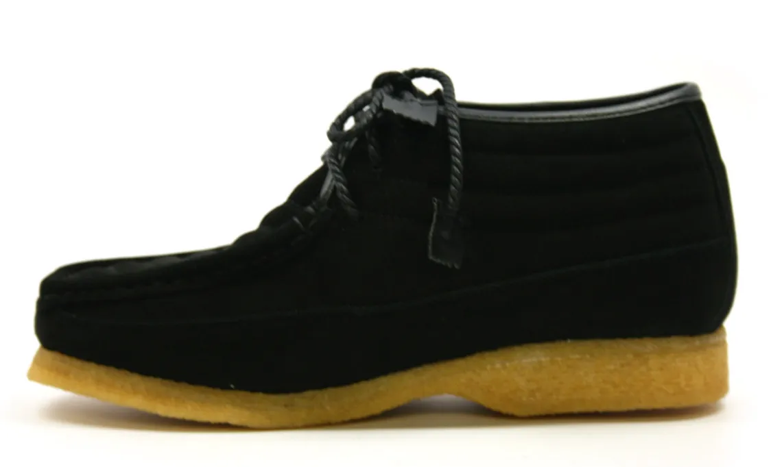 Castle Suede Lace-Up Shoe with Crepe Sole - Quality Craftsmanship, Style, and Comfort