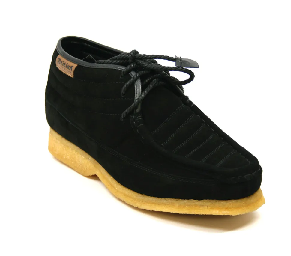 Castle Suede Lace-Up Shoe with Crepe Sole - Quality Craftsmanship, Style, and Comfort