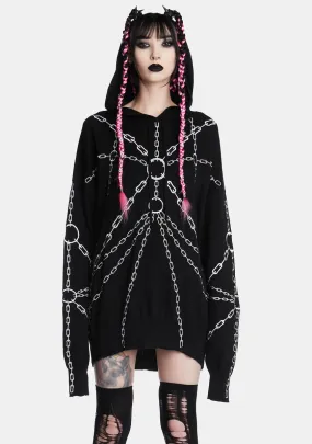 Chain Reaction Oversized Hoodie