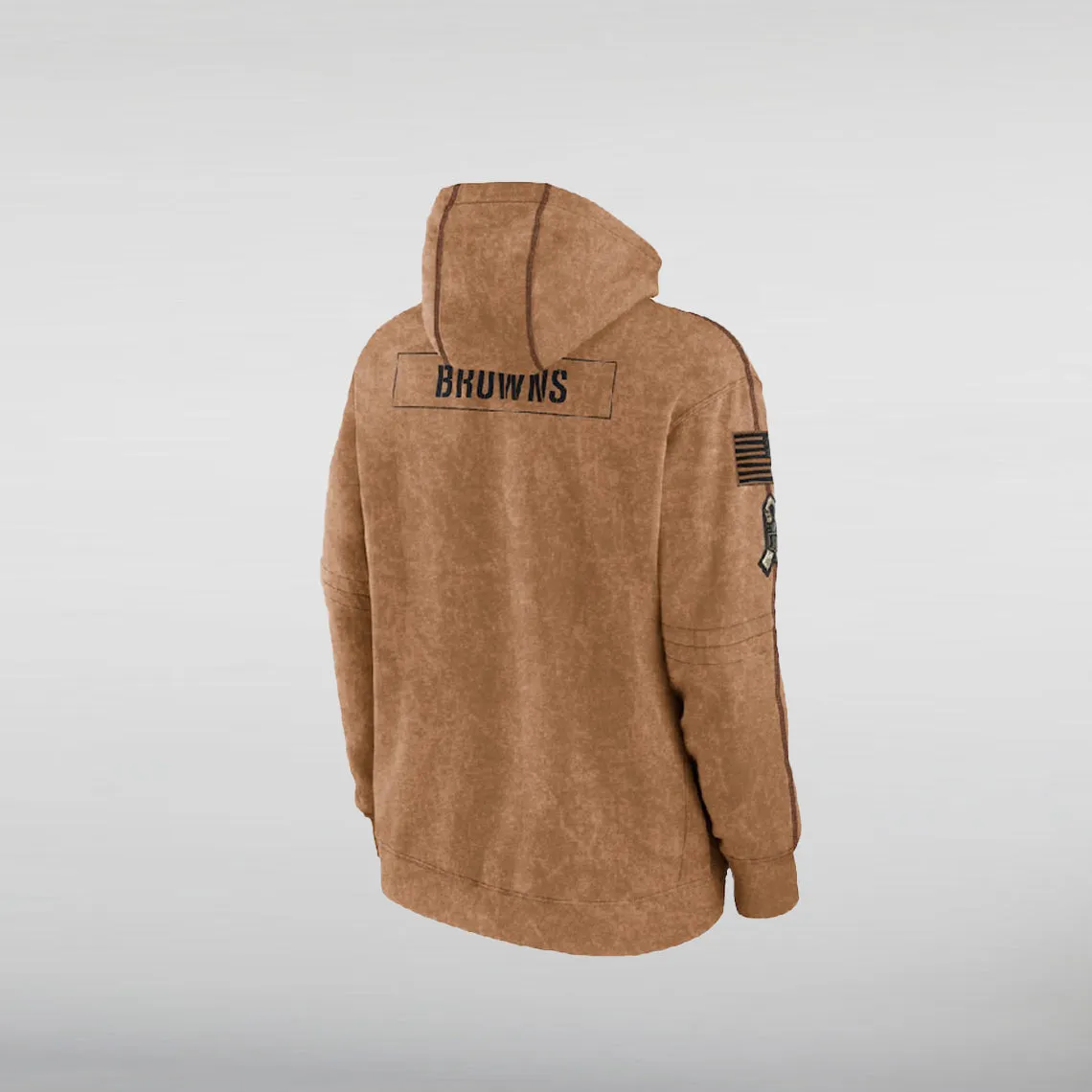 Cleveland Browns Salute To Service Hoodie