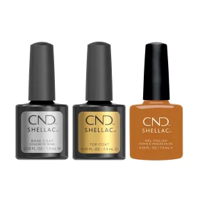 CND - Shellac Combo - Base, Top & Willow Talk