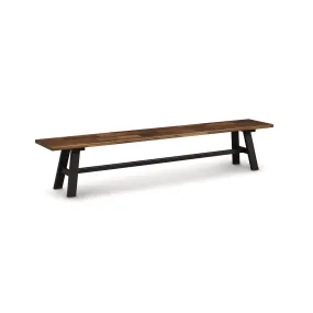 Copeland Modern Farmhouse Trestle Bench