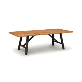 Copeland Modern Farmhouse Trestle Table