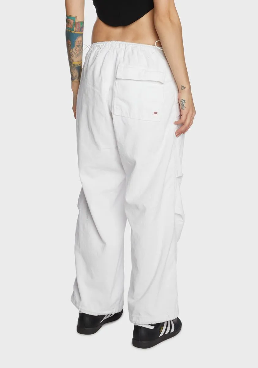 Corduroy Baggy Tech Pants