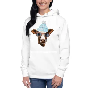 Cow Lovers Cozy Cotton Unisex Hoodie Perfect for Sweatshirt Weather, lioness-love