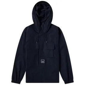 C.P. Company Total Eclipse Navy Blue Pullover Ventile Jacket