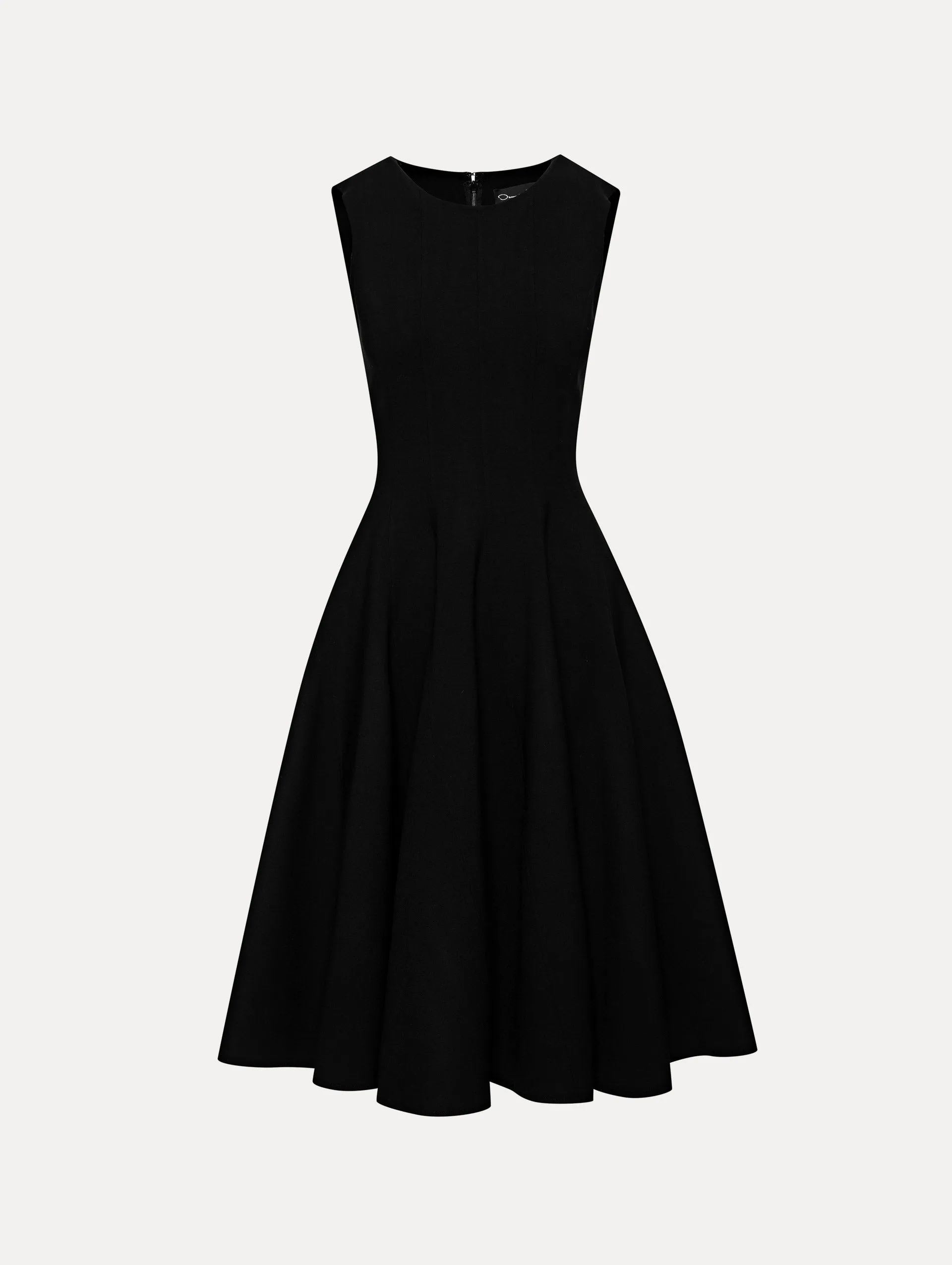 Curved Seam Detail Dress