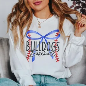 Custom Baseball Team With Bow Bella Wholesale Sweatshirt - Popular