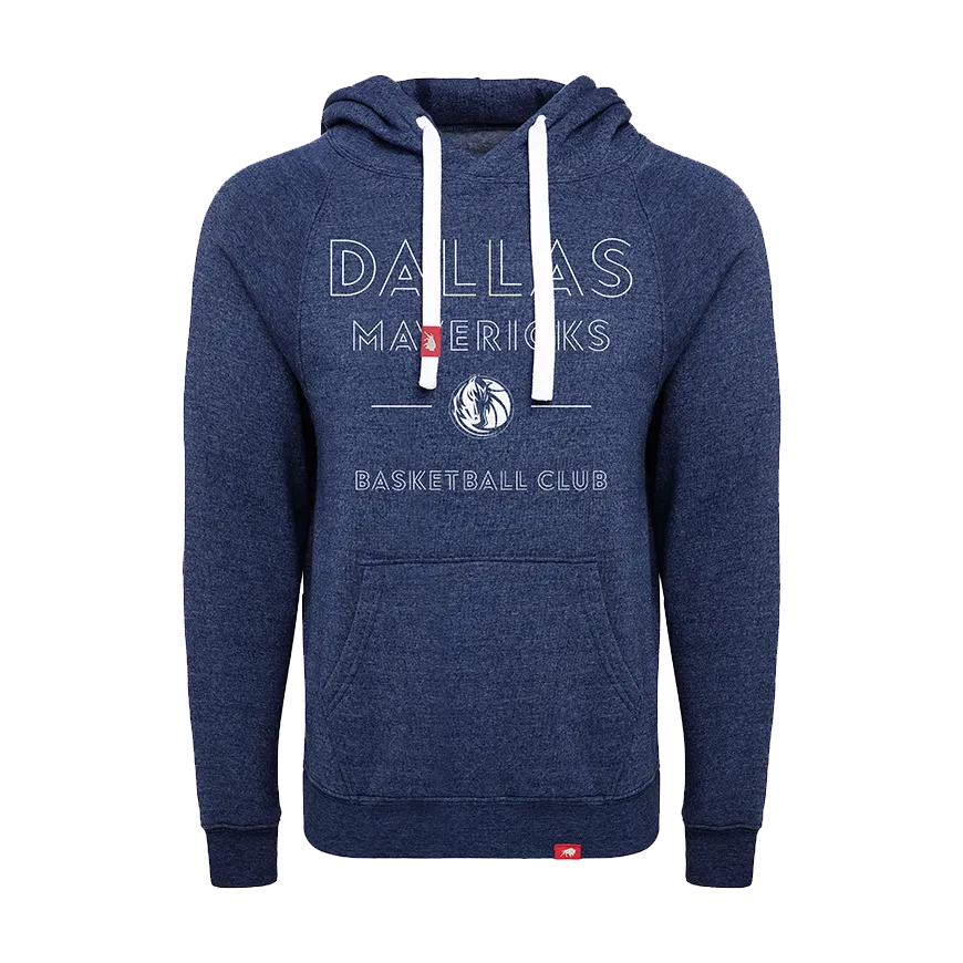 DALLAS MAVERICKS SPORTIQE HORSEHEAD OLSEN NAVY HOODIE