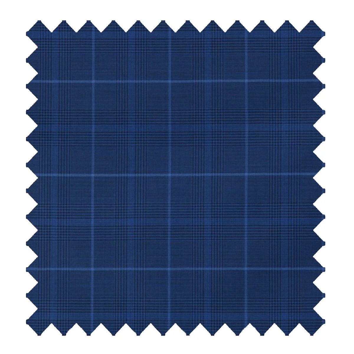 DAYTON CUSTOM// Brit Navy Plaid   Blue Windowpane - Men's Sport Coat - By Robert James (Copy)