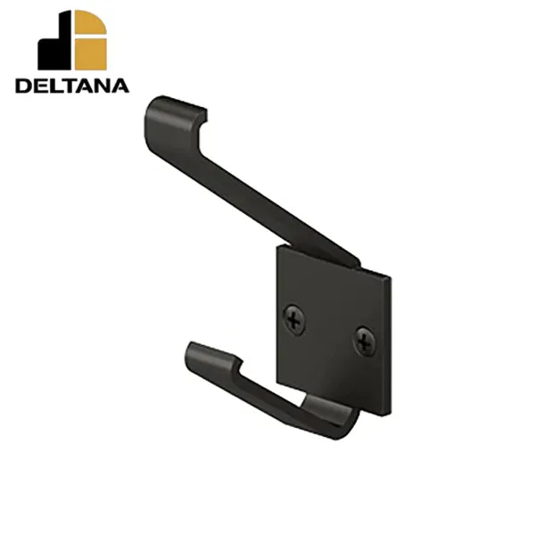 Deltana - Modern Hook - 2-1/4" Projection - Optional Finish