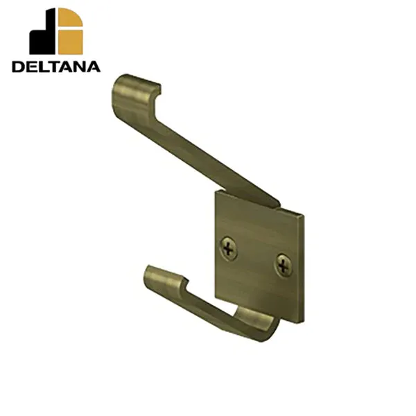 Deltana - Modern Hook - 2-1/4" Projection - Optional Finish