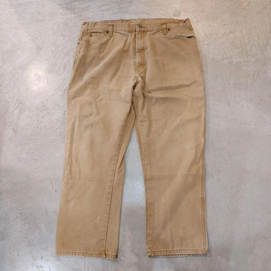 Dickies Painter Pants Khaki 42inch 30length　ディッキーズワークパンツ