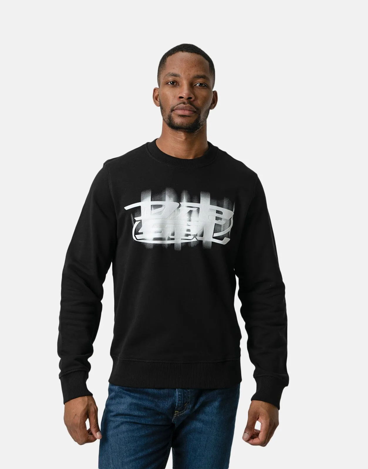 Diesel S-Ginn Black Sweatshirt