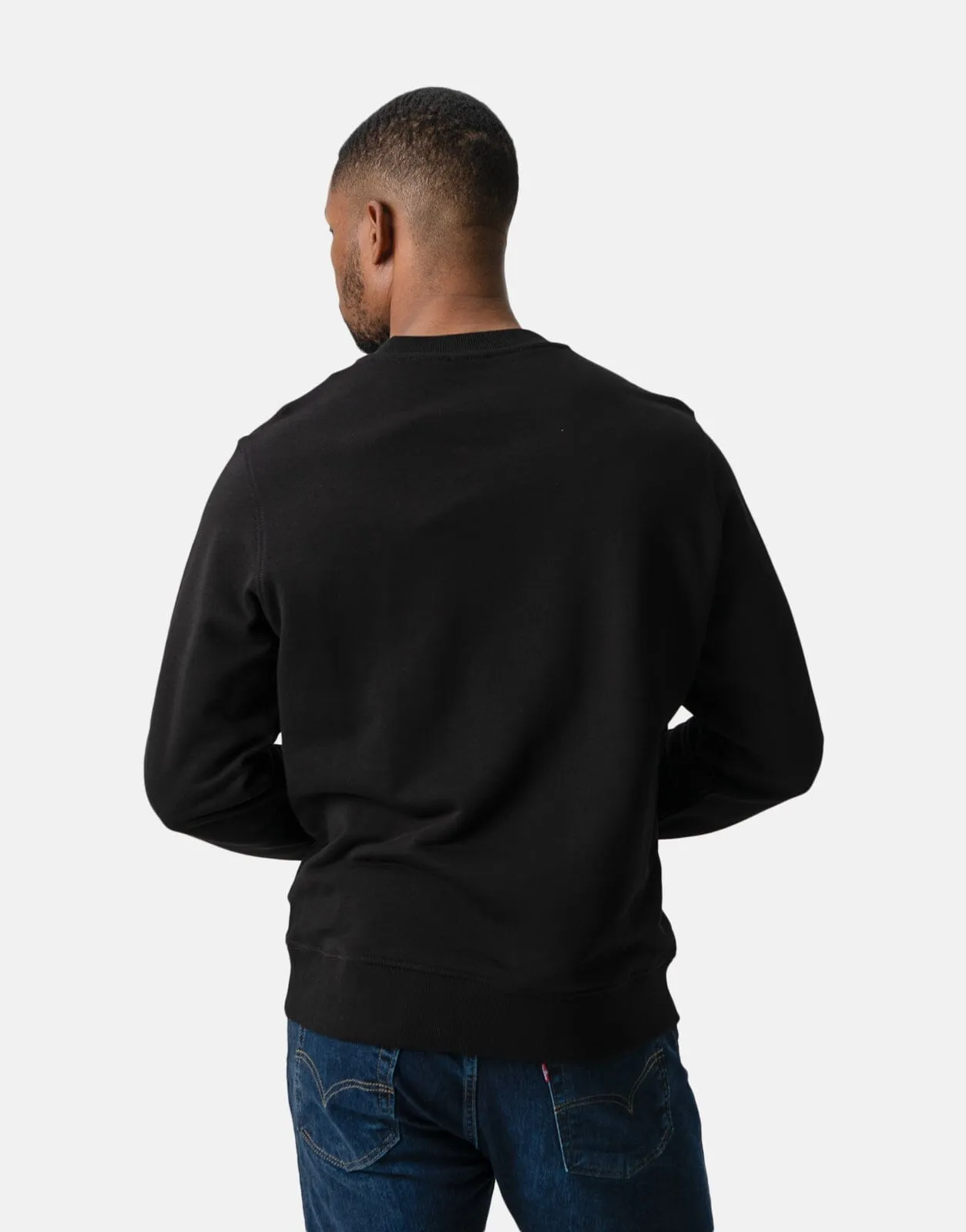 Diesel S-Ginn Black Sweatshirt